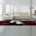 Tappeto Passatoia  Salotto Cucina Bagno Lavabile Antiscivolo Moderno Sfumato Bordeaux- MOD5107