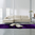 Tappeto Passatoia  Salotto Cucina Bagno Lavabile Antiscivolo Moderno Sfumato Viola- MOD5111
