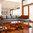Tappeto Passatoia Salotto Cucina Bagno Lavabile Antiscivolo Moderno Geometrico Arancio - MOD5169