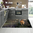 Tappeto Passatoia Salotto Cucina Bagno Lavabile Stampa Digitale Gatto Europeo Arancio - GAT0049