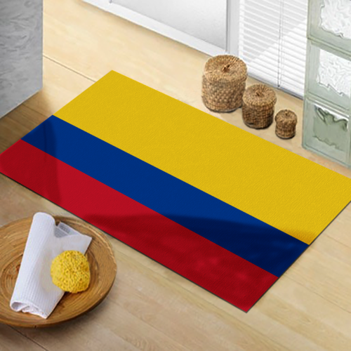 Tappeto Passatoia Salotto Cucina Bagno Lavabile Stampa Digitale Bandiera Tricolore - COLOMBIA