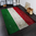 Tappeto Passatoia Salotto Cucina Bagno Lavabile Stampa Digitale Bandiera Tricolore Vintage - ITALIA