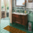 Tappeto Passatoia Salotto Cucina Bagno Lavabile Shabby Chic Marrone Foglie - SHAB0009MA