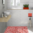 Tappeto Passatoia Salotto Cucina Bagno Lavabile Shabby Chic Rosso Stile Floreale - SHAB0010ROS