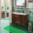 Tappeto Passatoia Salotto Cucina Bagno Lavabile Shabby Chic Verde Foglie - SHAB0009VER