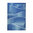COLOR - Tappeto Passatoia Parure Scendiletto Moderno Geometrico Elegante Sfumato Azzurro 3990 Jeans